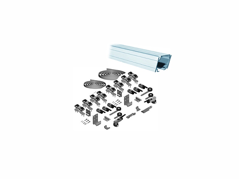 80kg2+2扇木質(zhì)同步對開移門五金配件