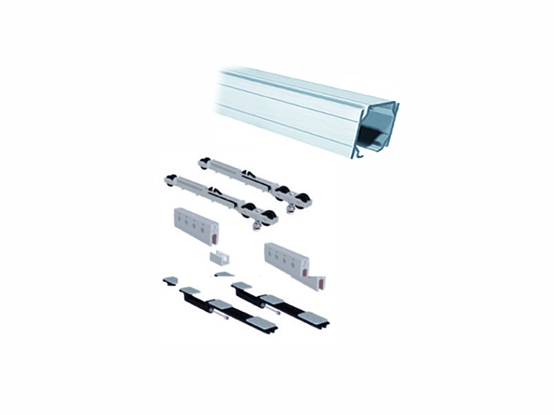 80kg雙邊阻尼玻璃移門五金配件