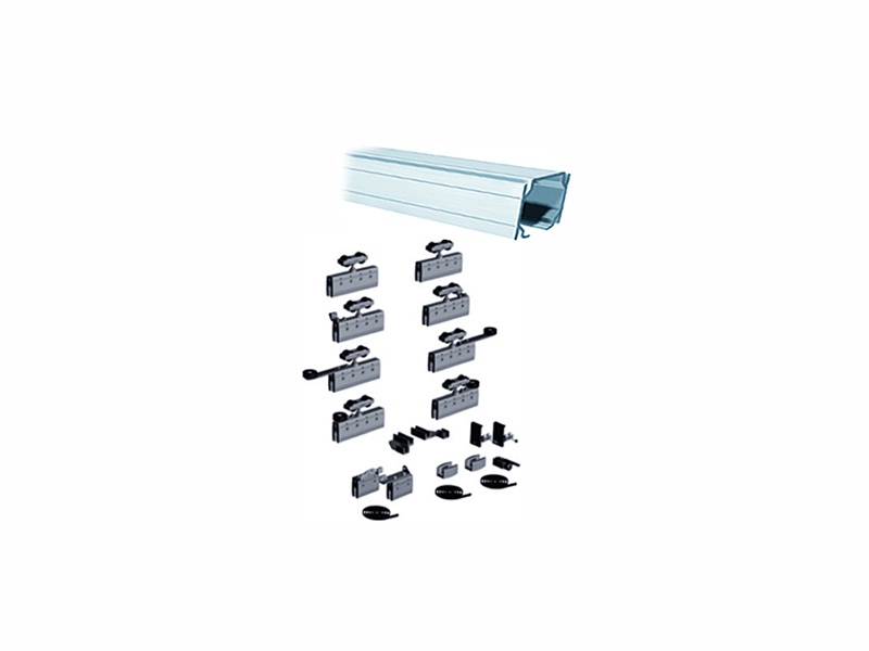 80kg 2+2扇同步對開玻璃移門五金