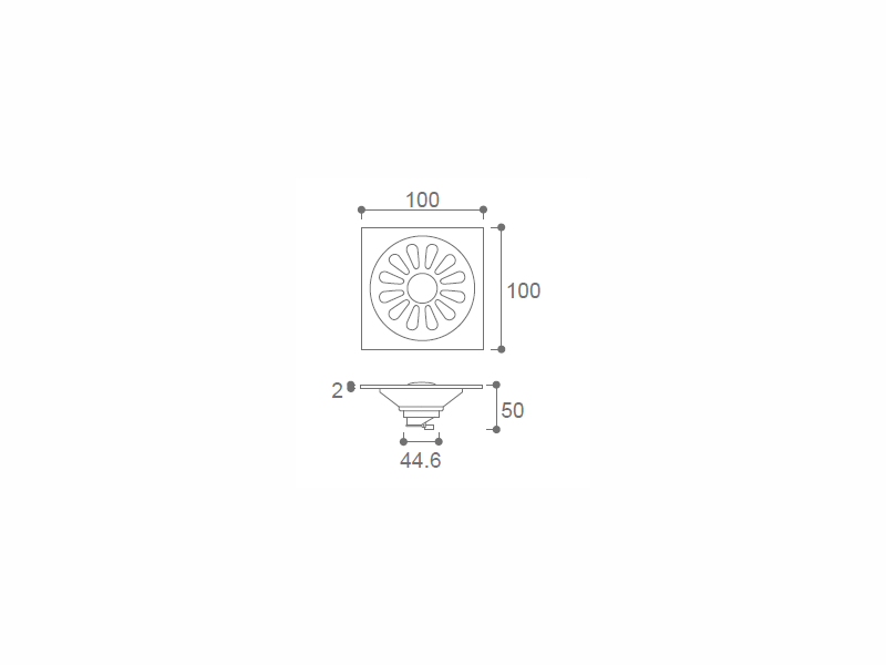 洗衣機(jī)地漏