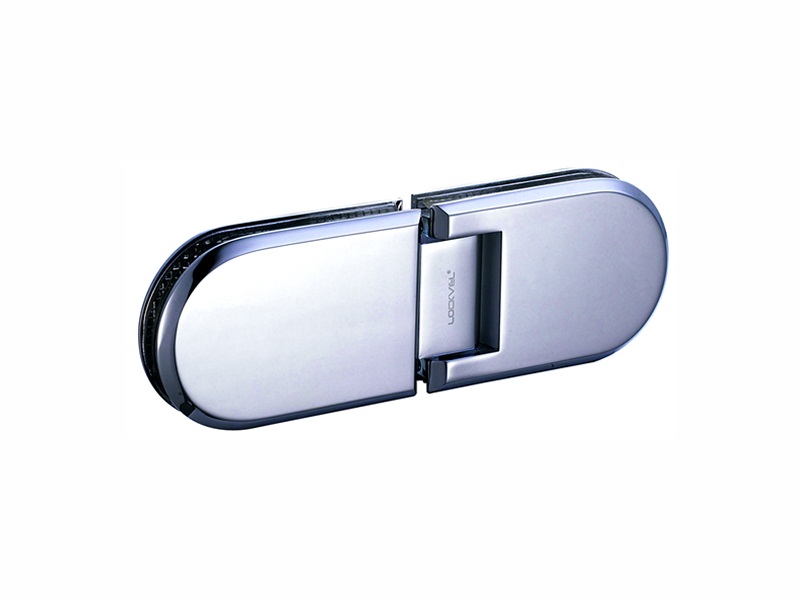 180°玻璃與玻璃浴室門夾