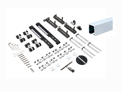 80kg 2扇木質(zhì)同步同向移門五金配件