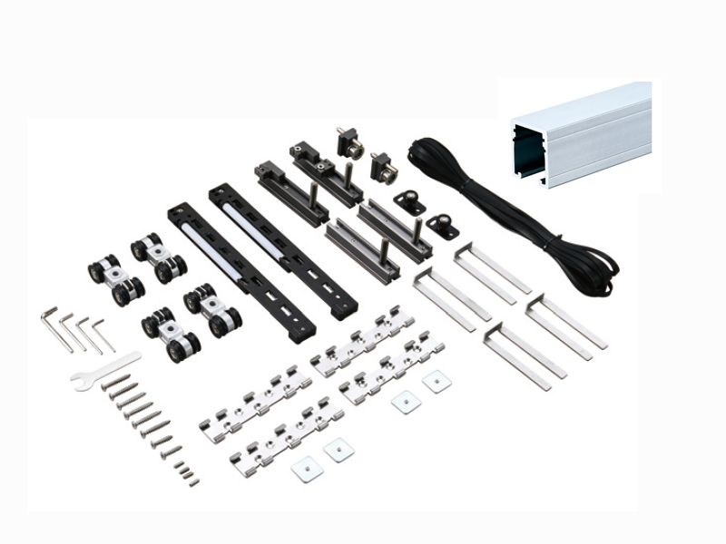 80kg 2扇同步對(duì)開移門五金配件